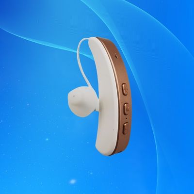 Apparecchi acustici da banco OTC a 9 livelli BTE ricaricabili per 24 ore Amplificatore acustico digitale Bluetooth