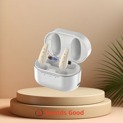 4 Programs 40dB Gain RIC Hearing Aids From OTC Hearing Aid ODM Supplier