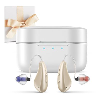 Ottieni sollievo dalla perdita dell'udito da moderata a grave con i nostri apparecchi acustici da banco certificati CE 4 programmi