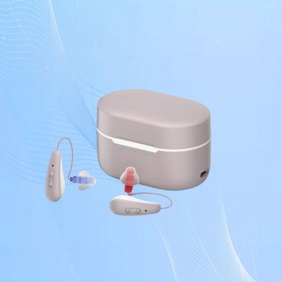 Aiuti uditivi BTE OTC a 16 canali con chip digitale amplificatore acustico ricaricabile Supporto per perdita acustica grave