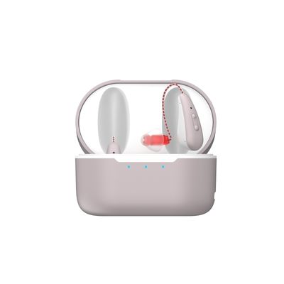 Dispositivo acustico digitale invisibile per sordi, batteria 60h, uscita audio 115dB