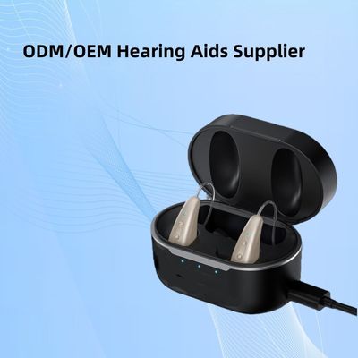 Apparecchi acustici digitali leggeri, solo 2,6 g, beige o personalizzati, certificati FDA