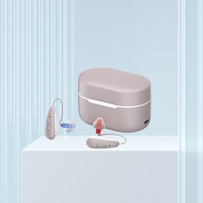 4 Programmi Apparecchi Acustici OTC a Induzione Tattile Batteria Ricaricabile Polimero Ioni di Litio